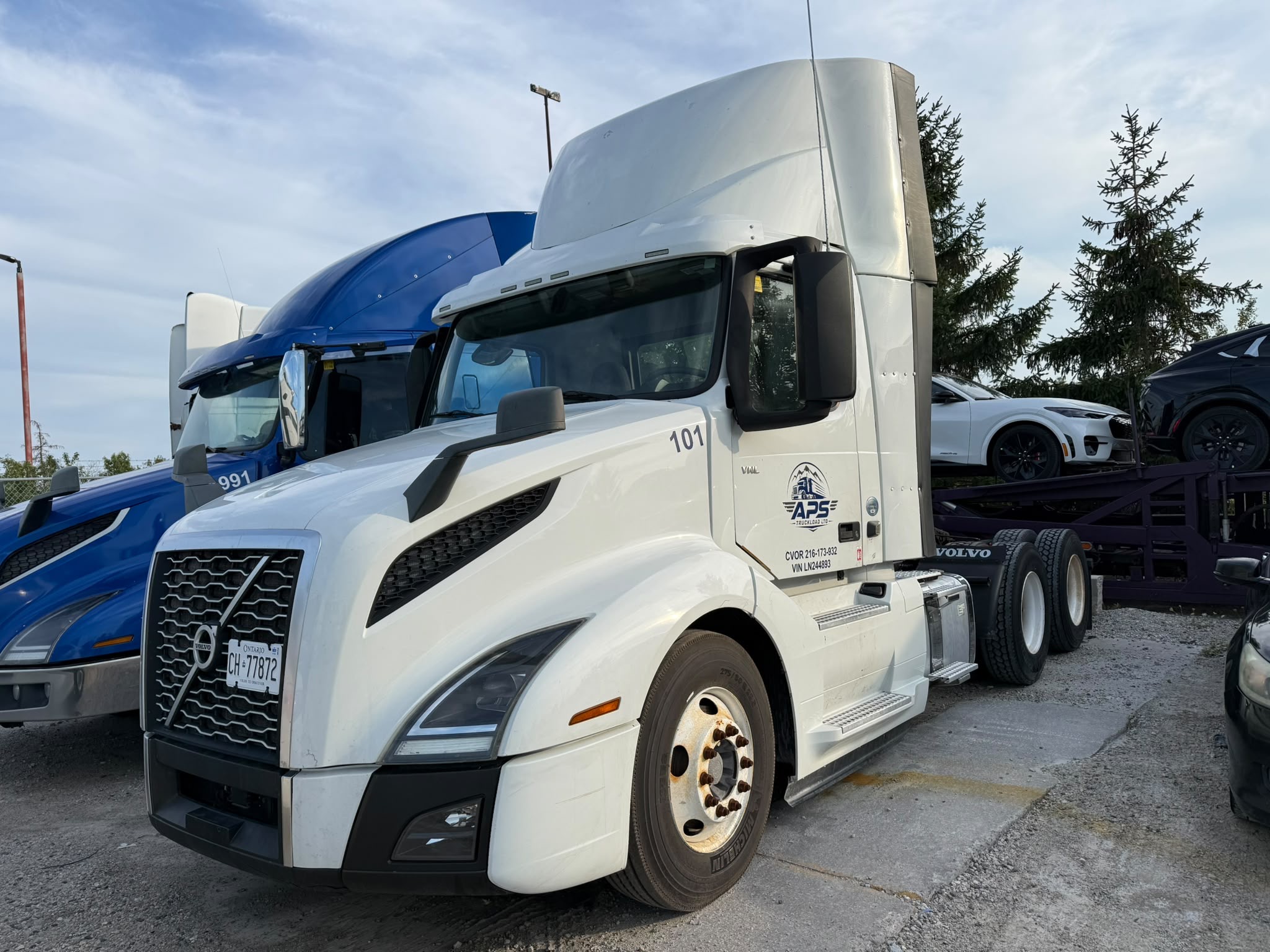 APS Truckload Ltd tractor-trailer on the highway